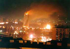 The Pentagon bombed Belgrade in 1999.