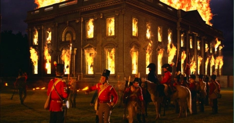 Teaching The Insolent American's Not To Fuck With Rothschild's Banking System BY Burning The White House IN 1812. This because We Terminated Rothschild's Banking System In 1811 By Not Renewing