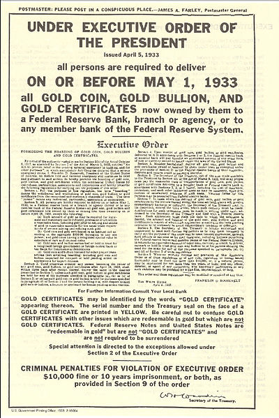 Executive Order 6102 Executive Order 6102