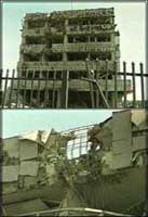 Another view of the bombed embassy.