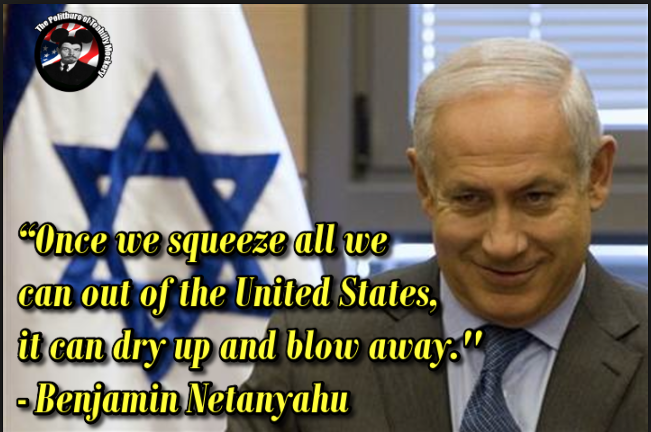 Note - he is not stating "WE" as in is-Ra-Hell but as the Khazarian Mafia / un-Holy Roman cult!