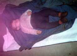 Eleven month old baby girl Bojana Vasovic murdered in Pentagon attack.